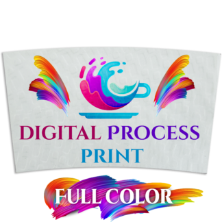 Digital Process Printed - Coffee Sleeves - Full Color